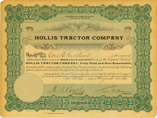 Hollis Tractor Company