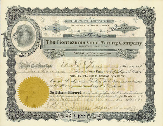 Montezuma Gold Mining Company