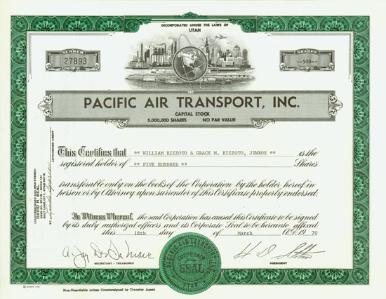 Pacific Air Transport, Inc.