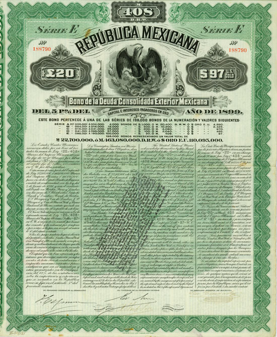 Republica Mexicana [2 Stück]