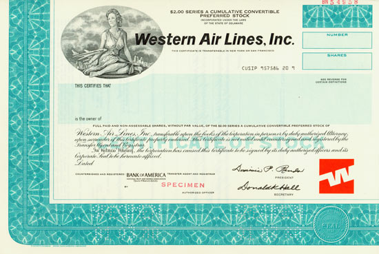 Western Air Lines, Inc.