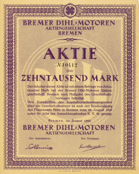 Bremer Dihl-Motoren AG