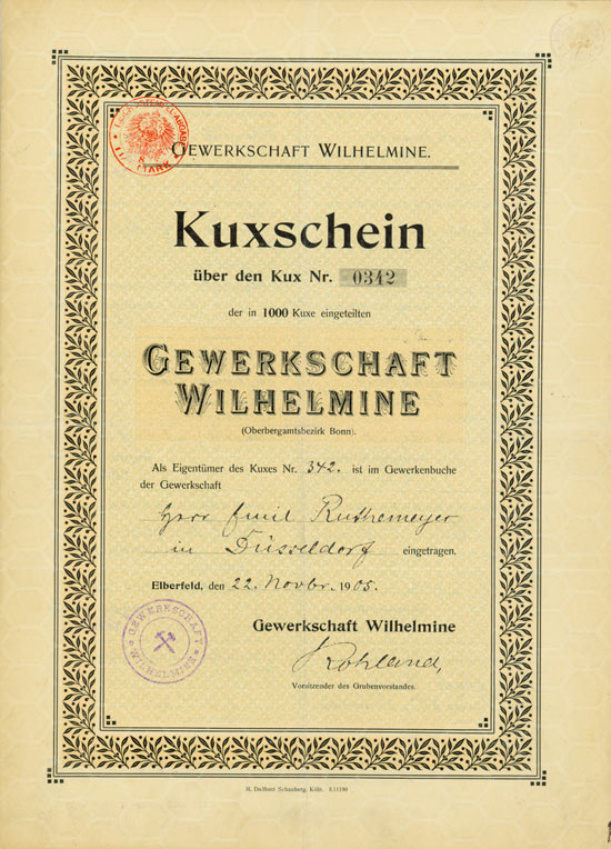Gewerkschaft Wilhelmine