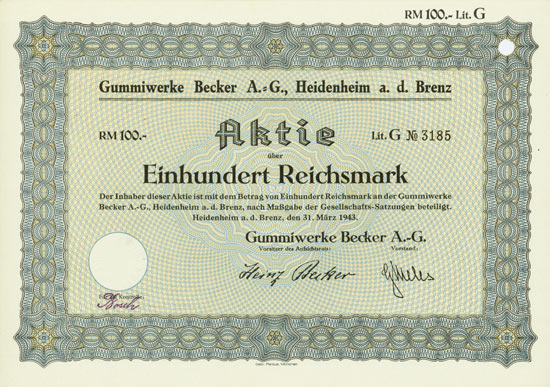 Gummiwerke Becker AG