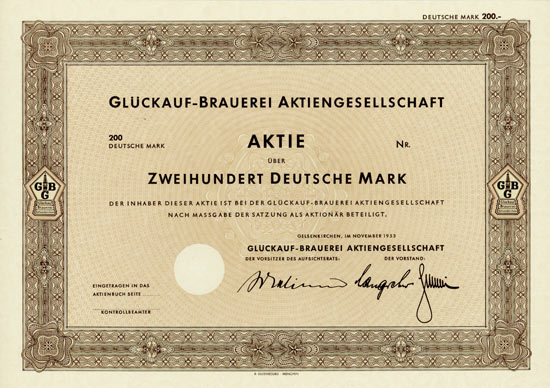 Glückauf-Brauerei AG