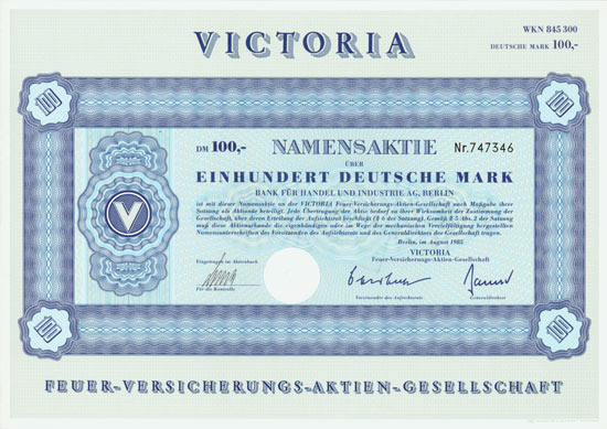 VICTORIA Feuer-Versicherungs-AG