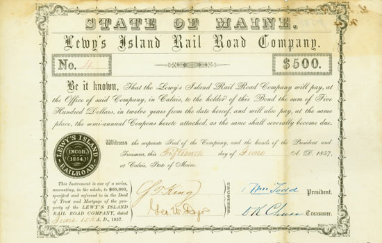 Lewy's Island Rail Road Company