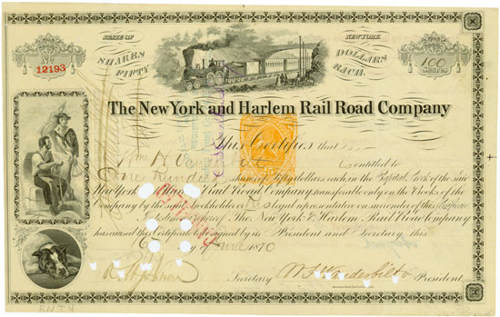 New York and Harlem Rail Road Company