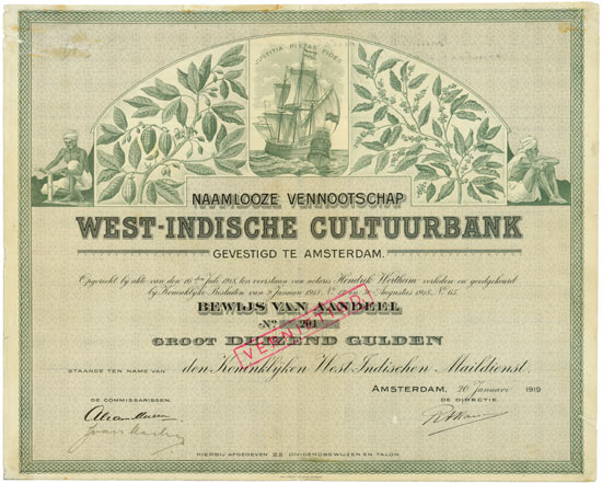 Naamlooze Vennootschap West-Indische Cultuurbank