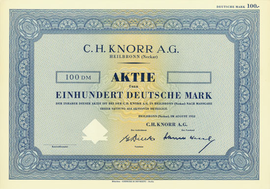 C.H. Knorr AG