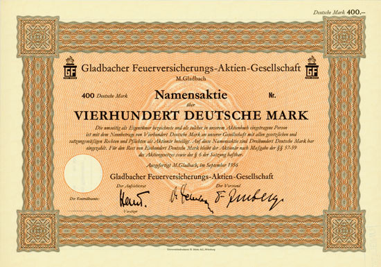 Gladbacher Feuerversicherungs-AG