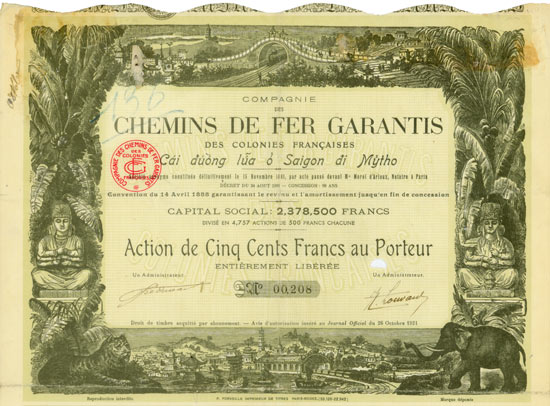 Compagnie des Chemins de Fer Garantis des Colonies Françaises
