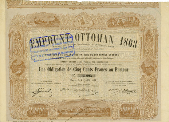 Emprunt Ottoman 1863