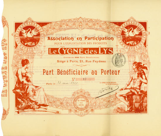 Association en Participation pour l'Exploitation des Produits Le Cygne des Lys