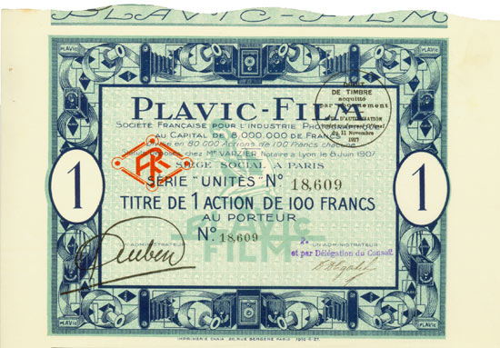 Plavic-Film (Société Francaise Pour L'Industrie Photographique)
