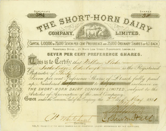Short-Horn Dairy Company, Limited