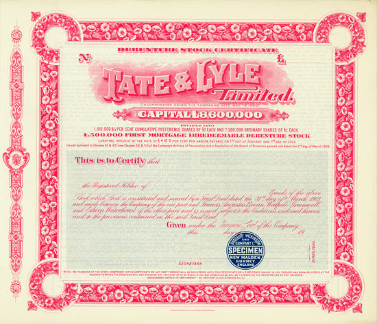Tate & Lyle Limited