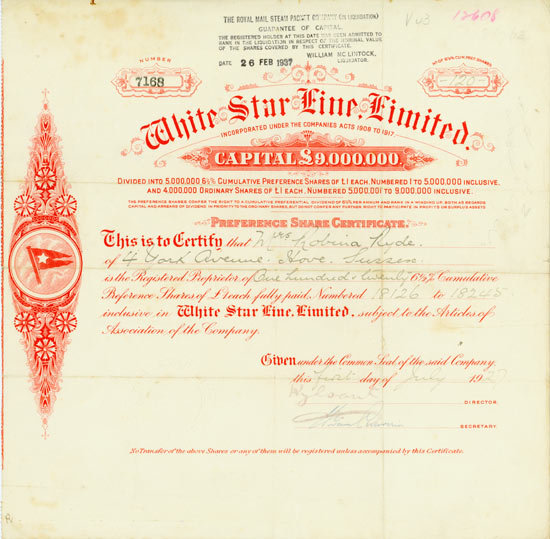 White Star Line Limited