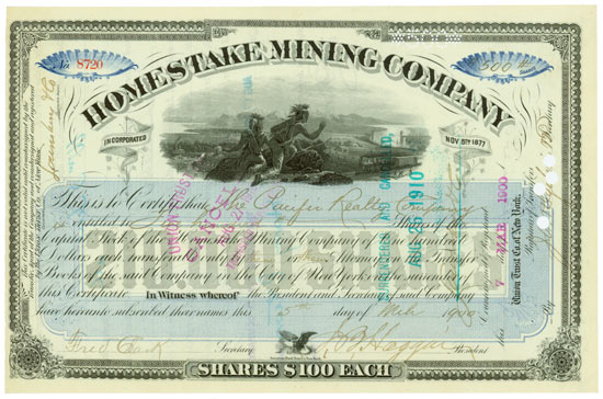 Homestake Mining Company 