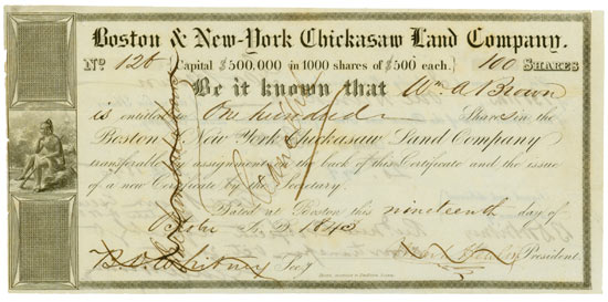 Boston & New York Chickasaw Land Co.