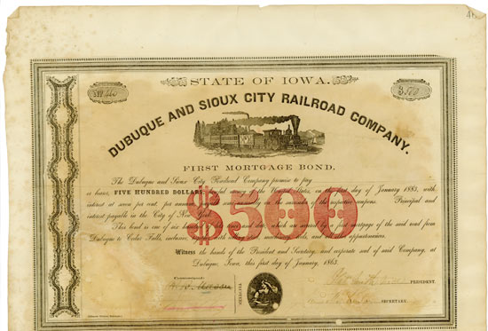 Dubuque and Sioux City Railroad Company