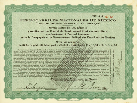 Ferrocarriles Nacionales de México / National Railways of Mexico