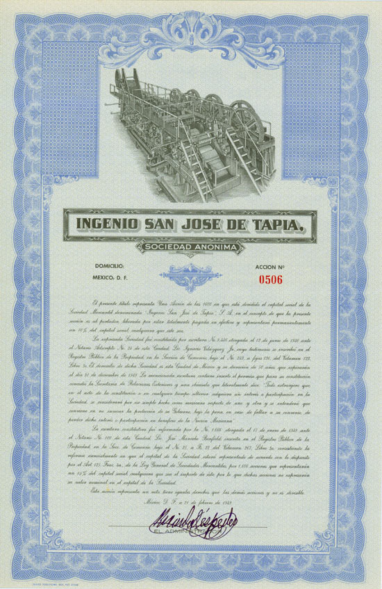Ingenio San Jose de Tapia