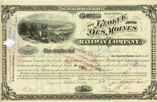 Keokuk and Des Moines Railway Company