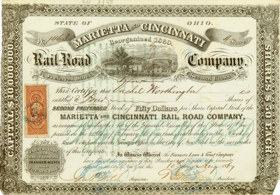 Marietta and Cincinnati Rail-Road Company