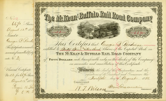 McKean and Buffalo Rail Road Company