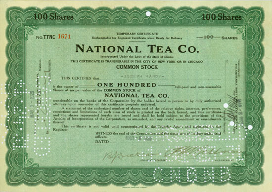 National Tea Co.