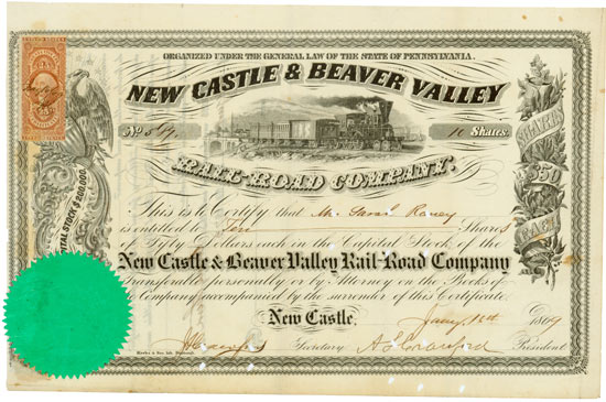 New Castle & Beaver Valley Rail-Road Company