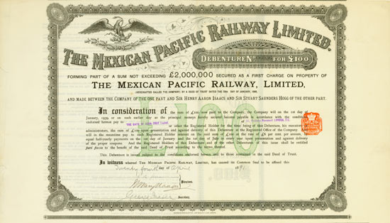 The Mexican Pacific Railway Limited