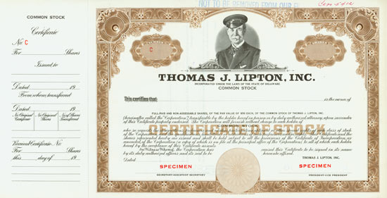 Thomas J. Lipton, Inc.