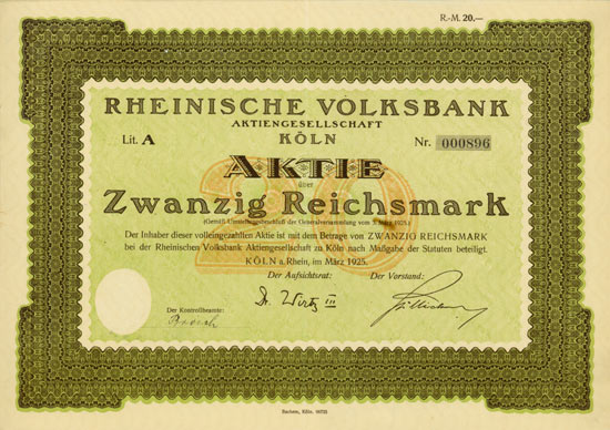 Rheinische Volksbank AG
