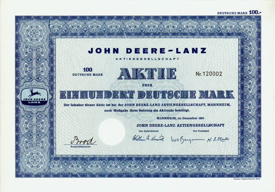 John Deere-Lanz AG