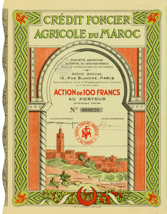 Crédit Foncier Agricole du Maroc