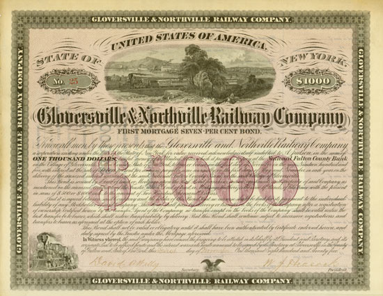 Gloversville & Northville Railway Company