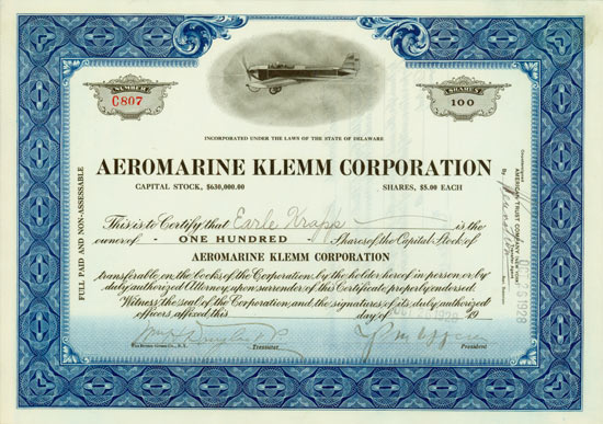 Aeromarine Klemm Corporation