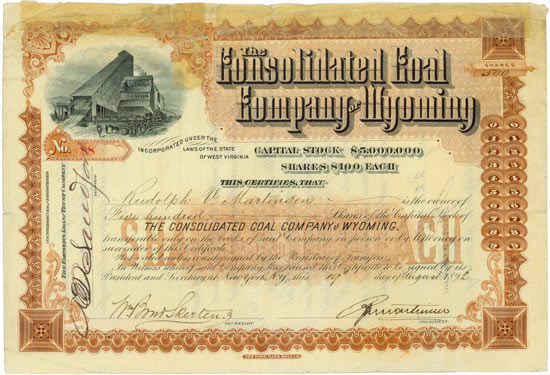 Consolidated Coal Company of Wyoming