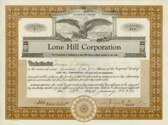 Lone Hill Corporation