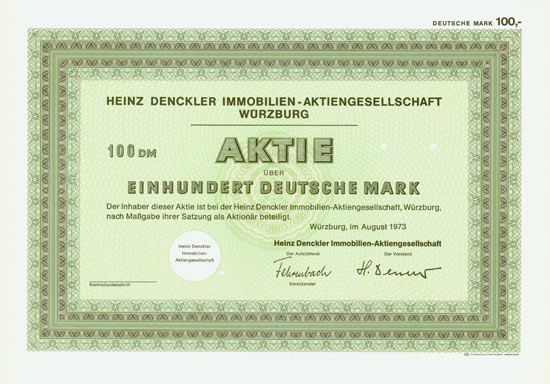 Heinz Denckler Immobilien-AG