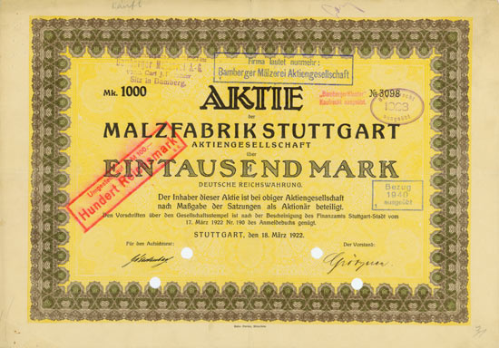 Malzfabrik Stuttgart AG
