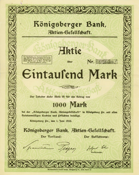 Königsberger Bank AG
