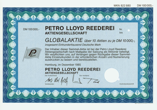 Petro Lloyd Reederei AG