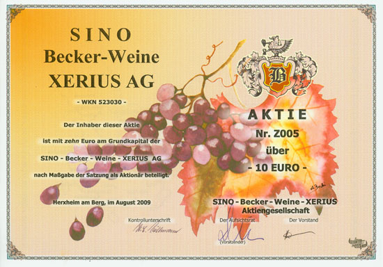 SINO-Becker-Weine-XERIUS AG