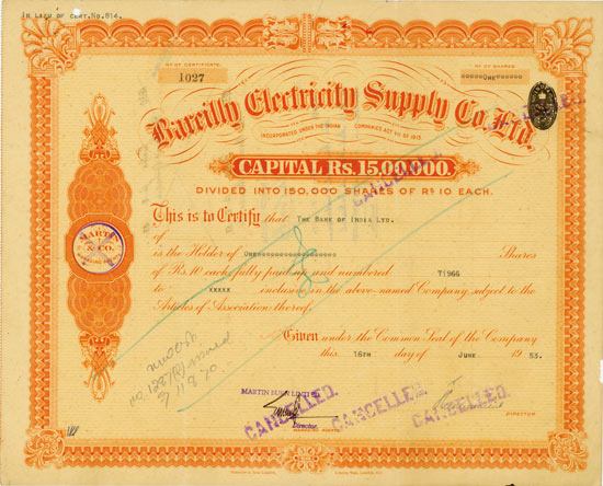 Bareilly Electricity Supply Co. Ltd.