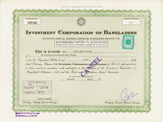 Investment Corporation of Bangladesh