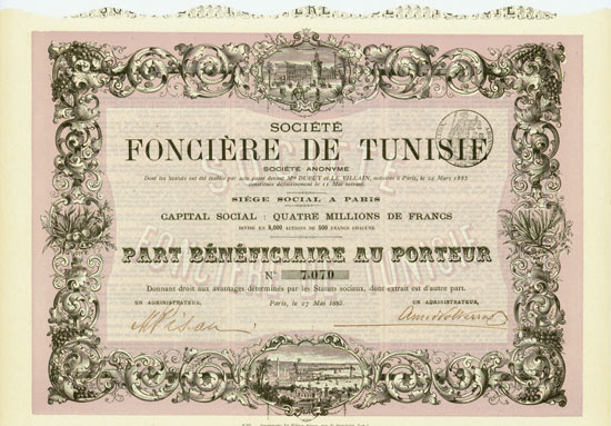 Société Foncière de Tunisie Société Anonyme