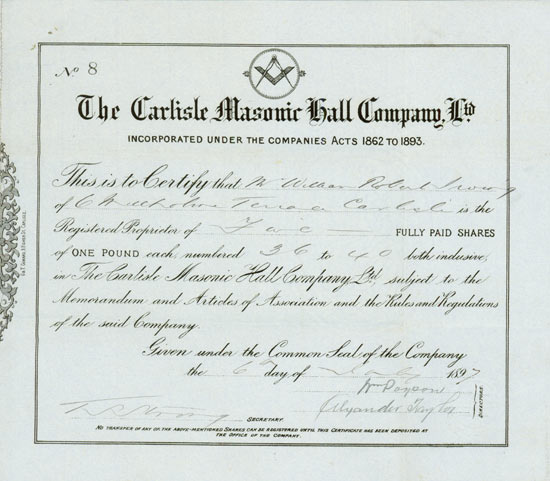 Carlisle Masonic Hall Company, Ltd.